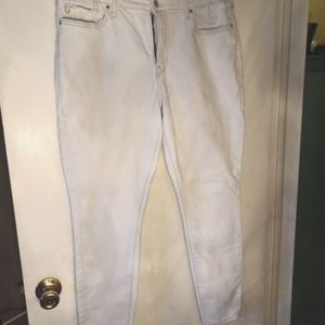 True Religion Jennie Curvy Light Blue Jean's Size 34